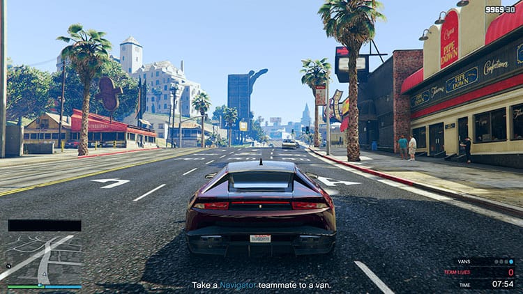 A few missions in GTA Online involve driving teammates around