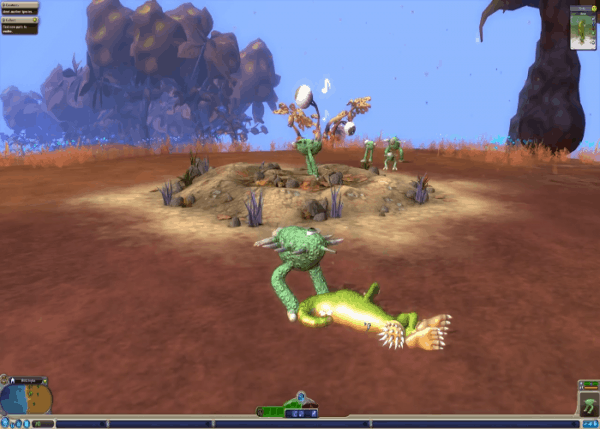 Everything changed as you played Spore.