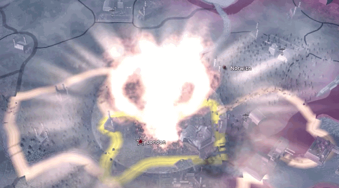 HOI4 Nukes Explosion