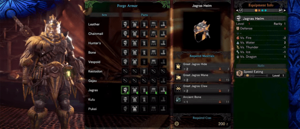 a quick look at Monster Hunter World's best armor