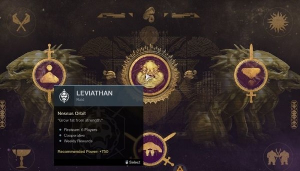 Màn hình Leviathan Destiny 2