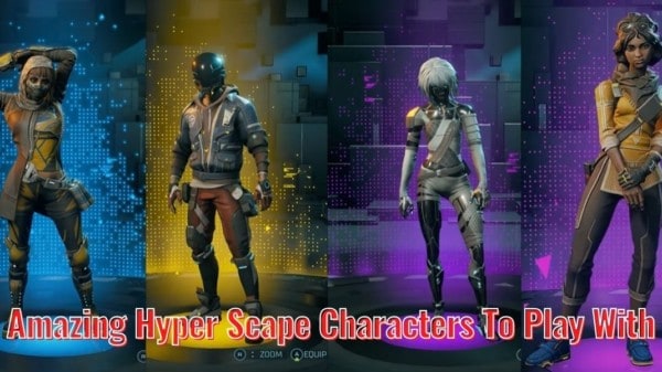 hyper scape characters